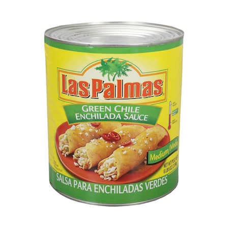 Las Palmas Las Palmas Green Enchilada Medium Sauce 102 oz., PK6 11024